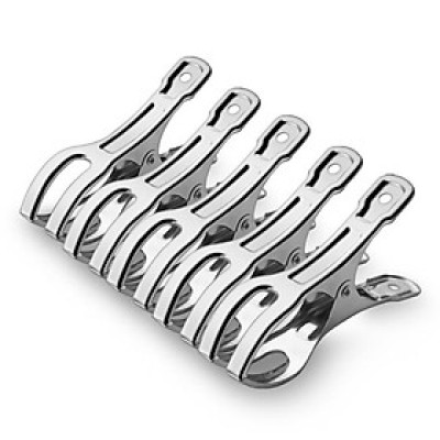 Kẹp phơi quần áo inox đồ chống gió 11CM