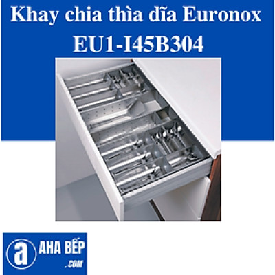 KHAY CHIA THÌA DĨA INOX EURONOX EU1-I45B304. Hàng Chính Hãng