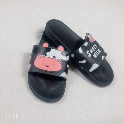 Dép Nữ Quai Ngang, Dép Bò Sữa Sweet Milk Siêu Dễ Thương DP05