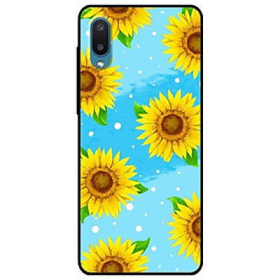 Ốp lưng dành cho Samsung Galaxy A02 mẫu Họa Tiết Hoa Vàng 2