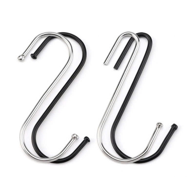 COMBO 10 MÓC INOX HÌNH CHỮ S NHỎ