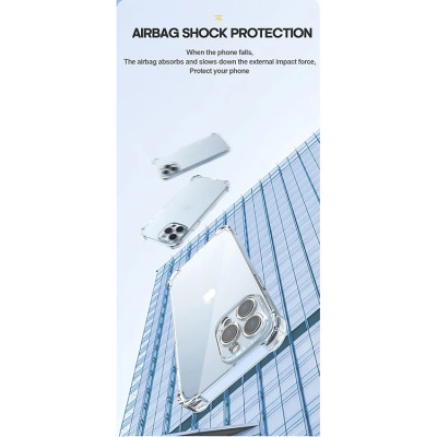 Ốp lưng dành cho iPhone 16e , iPhone 16 Pro , iPhone 16 Plus , iPhone 16 Pro Max TPU dẻo trong suốt chống sốc 4 góc cao cấp - Hàng chính hãng.