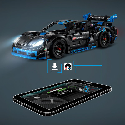 Đồ Chơi Lắp Ráp Xe Đua Thể Thao Porsche GT4 E-Performance Lego Technic 42176 (834 Chi Tiết)