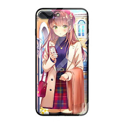 Ốp lưng kính cường lực cho iPhone 7 Plus GIRL 125 - Hàng chính hãng
