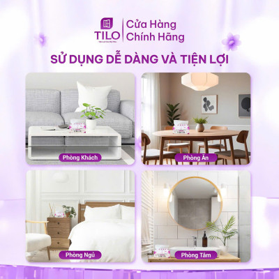 Khăn giấy rút bàn TiLo 300 tờ 4 lớp dai mềm mịn, an toàn, siêu tiện lợi, siêu tiết kiệm