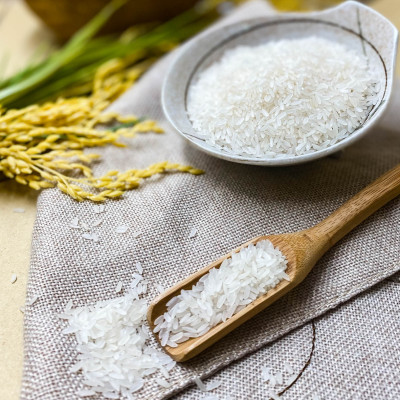 Gạo Hoa Lúa Xanh - Túi 5kg - Tơi xốp, mềm cơm, dẻo ít, thơm nhẹ
