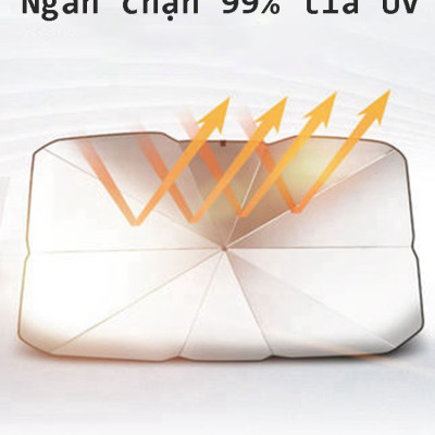 Dù Che Nắng Kính Lái Gấp Gọn Đa Dụng | Dù Che Nắng Kính Lái Tiện Lợi, Giúp Bao Vệ Nội Thất Xe Ô Tô Khỏi Nhiệt Độ Cao Khi Đỗ Xe Ngoài Trời Nắng