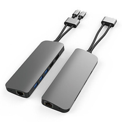 CỔNG CHUYỂN HYPERDRIVE VIBER 10-IN-2 4K60HZ USB-C HUB FOR MACBOOK/IPADPRO/LAPTOP/SMARTPHONE -HÀNG CHÍNH HÃNG