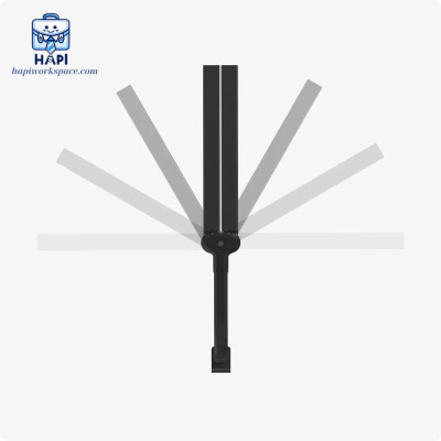 Đèn chiếu sáng kẹp bàn HyperWork Luna HPW-DL01 có núm điều khiển