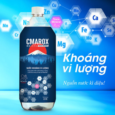 Khoáng Vi Lượng CMAROX 10.000ppm Chai 2 Lít - Bổ Sung Khoáng Chất Cho Cơ Thể