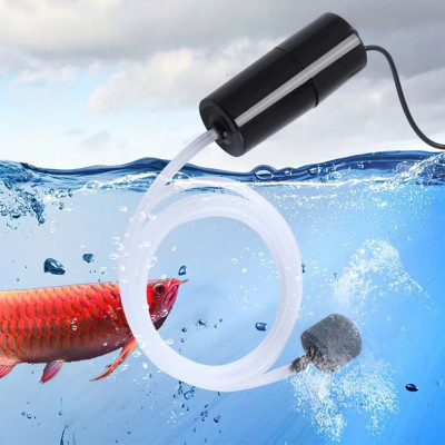 Máy Sục Sủi Khí Oxy Mini Cho Bể Cá Cảnh Thủy Sinh – Siêu Êm, Hàng Cao Cấp, Bơm Khí Oxy Hồ Cá, ĐÈN TRANG TRÍ , ĐỒNG HỒ TREO TƯỜNG