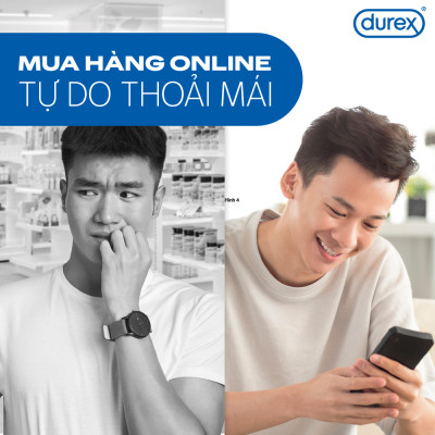 Bộ bao cao su Durex Pleasuremax gân gai, size 56mm, 1 hộp 12 bao và 1 hộp 3 bao