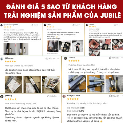S.e.x.y Girl by Jubilé - Tinh dầu nước hoa Pháp Nữ Minisize Dạng lăn 3ml Thơm Lâu, Sang Trọng, Quyến Rũ