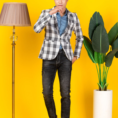 Áo vest Nam Titishop VN321 Caro Trắng