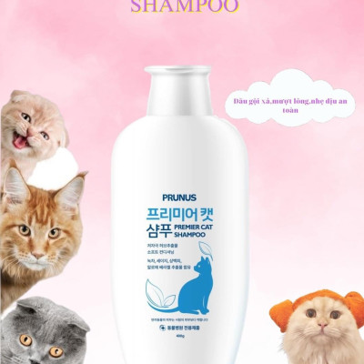 SỮA TẮM TRỊ NẤM VÀ VIÊM DA CHO CHÓ MÈO PRUNUS DR. MICOCHLODINE SHAMPOO 200ml