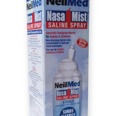 Combo Nasal WinterCare: Bộ Xịt Rửa Vệ Sinh và Làm Dịu Ẩm Mũi Xoang Mùa Đông NeilMed Spray & Moisture - SX Mỹ(1 chai xịt phun sương 75ml cho bé; 1 chai xịt hỗ trợ điều trị khô mũi, chảy máu cam)