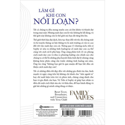 Sách - LÀM GÌ KHI CON NỔI LOẠN? - Dr. Charles Sophy