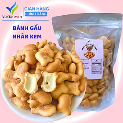 Bánh Gấu Nhân Kem VIETTIN MART 250g