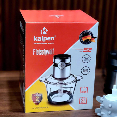 Máy xay thịt đa năng Kalpen S2 dung tích 2L công suất 700W, chính hãng bảo hành 2 năm -Hàng chính hãng