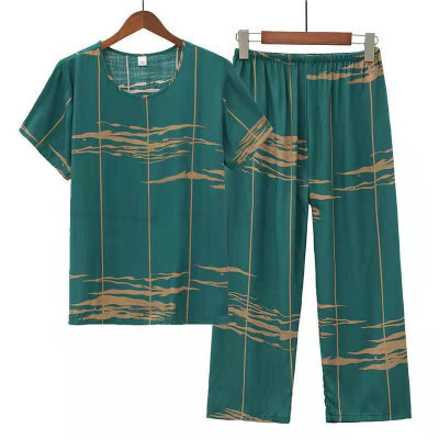 Đồ bộ trung niên cho bà cho mẹ, chất liệu mát, thấm hút mồ hôi, đồ bộ nữ kiểu set đi chơi , bộ đồ trung niên TN01