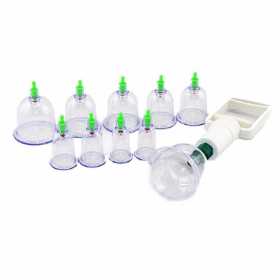  Bộ Giác Hơi Hút Chân Không 10  Cốc Siêu Hot Không Dùng Lửa GH10