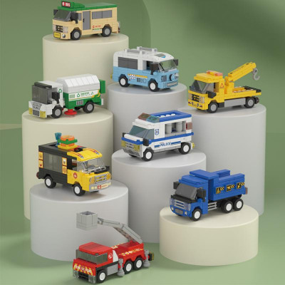 Đồ chơi lắp ráp xe tải đổ 105 mảnh Value Toys
