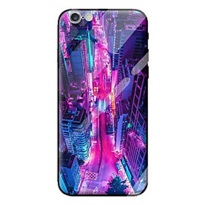 Ốp kính cường lực cho iPhone 6s nền 05 - Hàng chính hãng