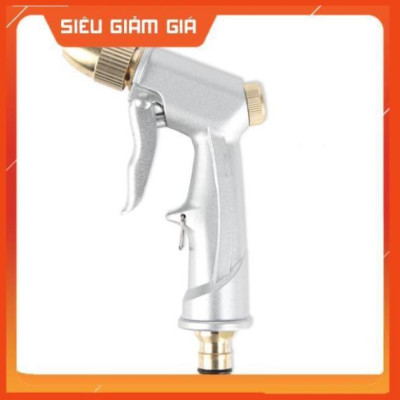 Bộ dây vòi xịt nước rửa xe, tưới cây . tăng áp 3 lần, loại 7m, 10m 206701 đầu đồng, cút đồng, + tặng túi đựng bút