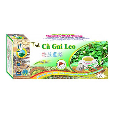 Trà Cà Gai Leo (Hộp 50 Túi Lọc X 2g)- Nguyên Thái Trang – Thảo Dược Thiên Nhiên – Tốt Cho Sức Khỏe