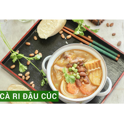 COMBO10- 1 Túi Đậu Gà trắng, 1 Túi Đậu Lăng đỏ, 1 Túi Đậu Hà lan xanh nguyên hạt và 1 Túi Đậu Cúc, mỗi túi 500g