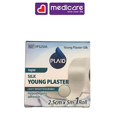 Băng keo lụa PLAID lớn 2.5cmx5m