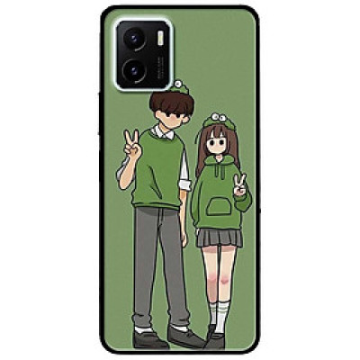 Ốp lưng dành cho Vivo V23 5G / S12 - Vivo Y15s / Y15A - Cặp Đôi Xanh