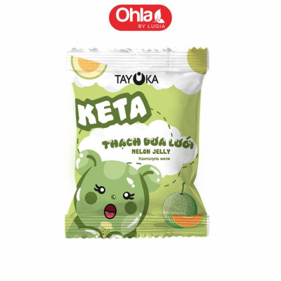 Combo Keta 4 Vị (thạch đào, thạch xoài, thạch dâu, thạch dưa lưới)