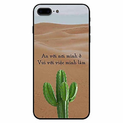 Ốp lưng in cho Iphone 7 Plus/ 8 Plus Mẫu An Với Nơi Mình Ở