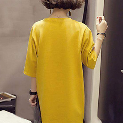 Đầm suông xẻ tà Haint Boutique Da105