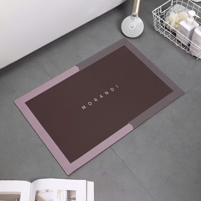 Thảm lau chân thấm hút chống trượt, thảm chùi chân silicon hút nước cửa nhà tắm, thảm lót nhà bếp