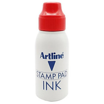 Mực Tăm Bông 50 ml - Artline ESA-2N-RD - Màu Đỏ