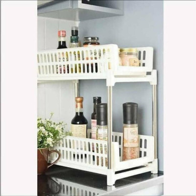 Kệ Trượt 2 Tầng Tokyo Cao Cấp - Hàng chính hãng inochi ( Tặng kèm khăn lau pakasa)