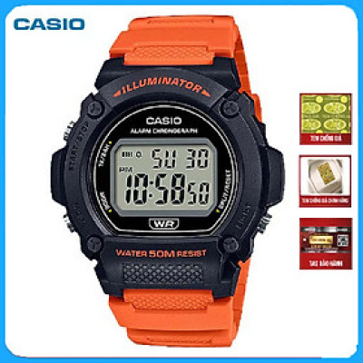 Đồng Hồ Đeo Tay Casio Nam W-219H-4AV Chính Hãng
