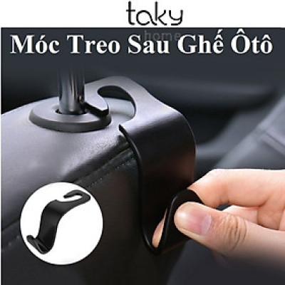 Móc Treo Đồ Đa Năng Ghế Sau Ôtô, Treo Đồ Gọn Gàng, Tiện Dụng Trong Xe Hơi, Giá Rẻ, Tiết Kiệm Không Gian. TakyHome 9711