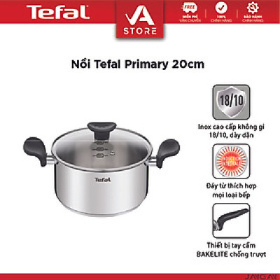 Nồi Tefal Primary E3084435 20cm  3L - Hàng Chính Hãng