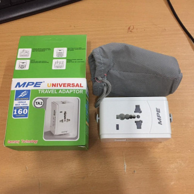 Ổ CẮM DU LỊCH ĐA NĂNG TÍCH HỢP CỔNG USB -TA2- hàng chính hãng MPE