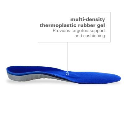 Lót Giày Silicon Total Support Gel Spenco 46-300 - Đế lót gel hỗ trợ giảm đau gót chân, gai gót