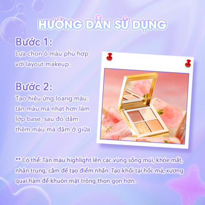 Phấn Má Trang Điểm myKella Magic Cheek Duo Lâu Trôi Và Trendy