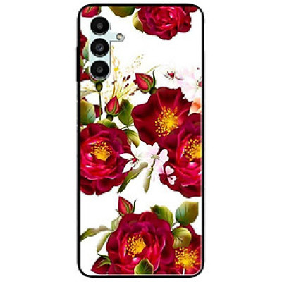 Ốp lưng dành cho Samsung A13 5G - Samsung A33 5G - Hoa Hồng Nhị Vàng Nền Trắng
