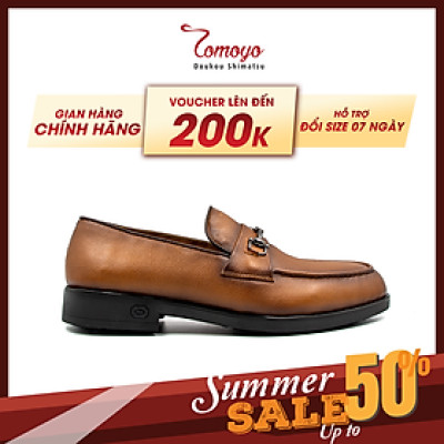 Giày Tây Nam Không Dây Loafer Tomoyo TMN24503