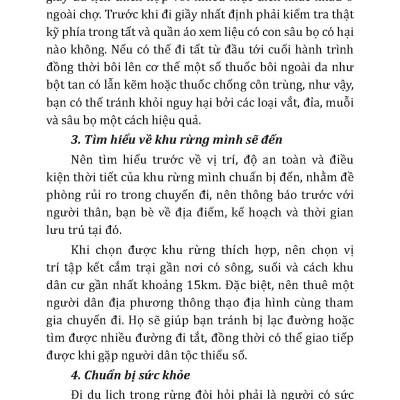 Phòng Tránh Tai Nạn Khi Dã Ngoại - Vietnambook