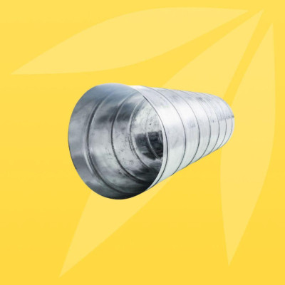 Ống Gió Tròn Xoắn, Lưu Thông Không Khí, Chống Ăn Mòn, Tôn/inox Cao Cấp Asia Green (Giá bao gồm VAT)