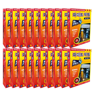 Combo 8 hộp 16 gói bột thông tắc làm sạch đường ống Hàn Quốc (100g/gói)