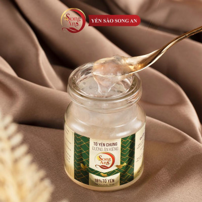 Yến chưng sẵn, Tổ yến sào chưng hũ Song An Food 70ml tăng sức đề kháng